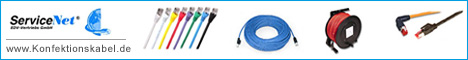 Netzwerkkabel, Ethernet-Kabel und individuelle Kabelkonfektion