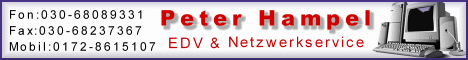 Peter Hampel - EDV & Netzwerkservice