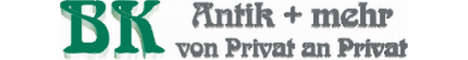  BK Antik - Altes von Privat an Privat