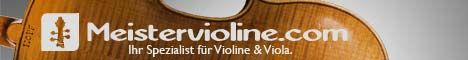 MEISTERVIOLINE Online-Shop für Geige und Bratsche Zubehör