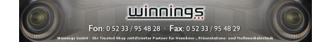 Winnings GmbH - Ihr Shop für Heimkino & Präsentationstechnik