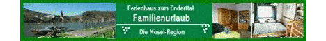 MOSEL Ferienhaus / Ferienwohnung  Cochem-Zell - kinderfreundlich -