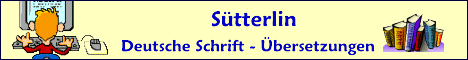 Sütterlin - Übersetzungen , - alte deutsche Schrift