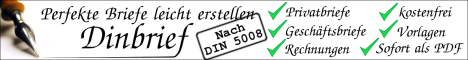 dinbrief.de: perfekte Briefe nach DIN 5008