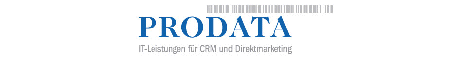 PRODATA GmbH IT-Dienstleistungen für CRM und Direktmarketing